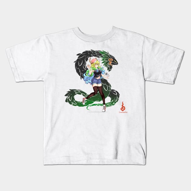 Lucoa-san fanart Kids T-Shirt by LessSanArt